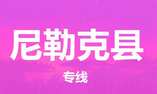 石家庄到尼勒克县物流公司//石家庄到尼勒克县货运专线，大件托运